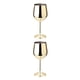 thumbnail image 1 of Kearding Copa de vino de acero inoxidable, copa de cóctel de una sola capa, herramienta de cocina, copas de doméstico para accesorios de Oro 2piezas, 1 of 6