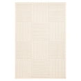 thumbnail image 5 of Luxe Weavers Geometric Checkered Cream 9x12 Area Rug, High Low Carpet, 5 of 9