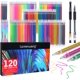 thumbnail image 2 of ZSCM-Recambios de tinta para bolígrafo de Gel de neón con purpurina, juego de bolígrafos de Gel con purpurina, 100 colores, para niños, 2 of 4