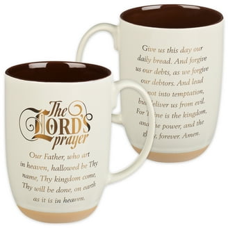 Christian Art Gifts Large Ceramic Coffee & Tea Scripture Mug for Men:  Righteous Man - Proverbs 20:7 Inspirational Bible Verse,  Non-toxic/Lead-free Cup w/Clay Base & Gold Accents, White/Brown, 15 oz. -  Walmart.com