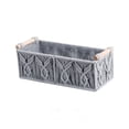 thumbnail image 2 of Cesta de almacenamiento de cuerda de algodón con asas de madera,organizador rectangular tejido para estante,baño,dormitorio,encimera,hecho a mano,estilo bohemio,artículos de tocador,snacks y, 2 of 6