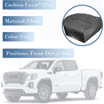 thumbnail image 4 of OKAY MOTOR Driver Side Automotive Seat Cover Seat Bottom Cushion for 2003-2007 GMC Sierra 1500 2500 3500 1500HD 2500HD - Gray, 4 of 9