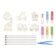 thumbnail image 2 of Kit de pintura de cristal DIY para artes y manualidades, kits de pintura de cristal DIY, cristal vehículo de ingeniería, 2 of 9