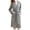 501_Grey, variant on Plus Size Robes for Women Fleece House Coat Oversized Kimono Women's Sleepwear Spa Womens Bathrobe Grey