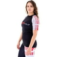 thumbnail image 3 of Tatami Fightwear Women's Uncover Short Sleeve Rashguard - Medium - Black, 3 of 4