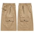 thumbnail image 4 of Cargo Shorts Men Joggers with Pocket Hiking Shorts Comfortable Summer Shorts Men, 4 of 9