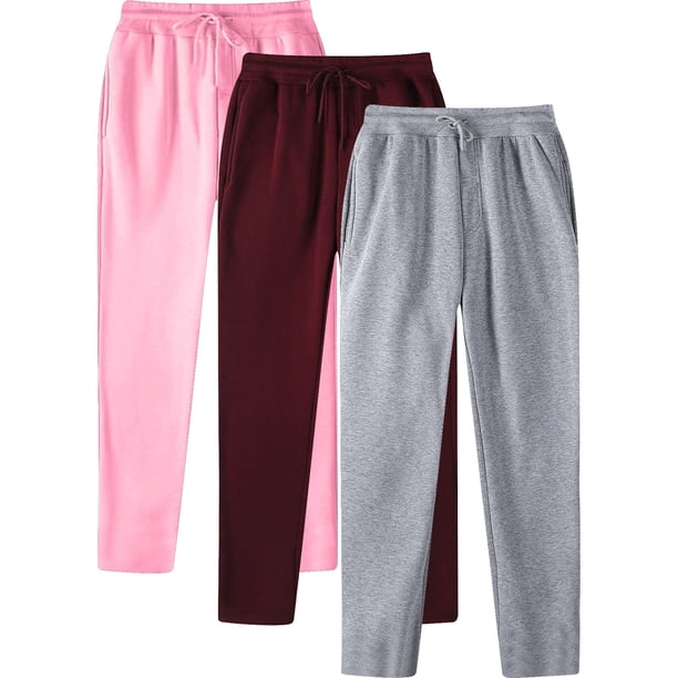 Pantalones largos de moda para hombre, de color liso, informales, deportivos, con cordón, de pierna recta, para hombre