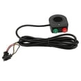 thumbnail image 1 of Bike Light Switch,Durable Plastic Horn Headlight Switch Replacement Part for Motorcycle Scooter Ebike, 1 of 8