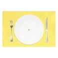thumbnail image 2 of Ryvnso Placemats Set of 6 Goose Yellow Dining Mats Heat-Resistant Non-Slip Washable Table Mat, 2 of 8