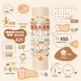 thumbnail image 4 of Kit para hacer pulseras Pizooro Clay Beads, 10500 unidades, con colgante, 4 of 6