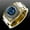 #1, variant on HOOUN Fashion Women 925 Silver Two Tone Cubic Zirconia Jewelry Party Ring Sz 7-13-#1-7