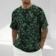 thumbnail image 1 of Tops para hombre, blusas y camisas de cuello redondo y manga corta para hombre, blusas casuales de moda con cuello redondo y manga corta para hombre, blusas de poliéster para hombre, 1 of 5