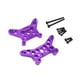 thumbnail image 4 of Amortiguadores delanteros y traseros para coches RC, accesorios para coches RC a escala 1/14, piezas de reparación resistentes y fáciles de usar. Púrpura, 4 of 9