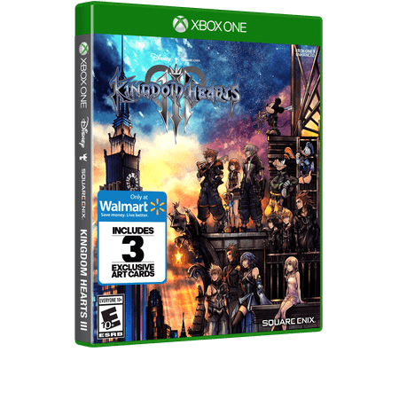 Walmart Exclusive: Kingdom Hearts 3, Square Enix, Xbox One, (Kingdom Hearts 358 2 Days Best Keyblade)
