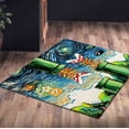 thumbnail image 6 of Office Decor Rug, Green Rug, Printed World Starry Night Rugs, Cute Rug, Printed Rug, Painting Rugs, Custom Rug, 2.6'x9.2' - 80x280 cm, 6 of 8