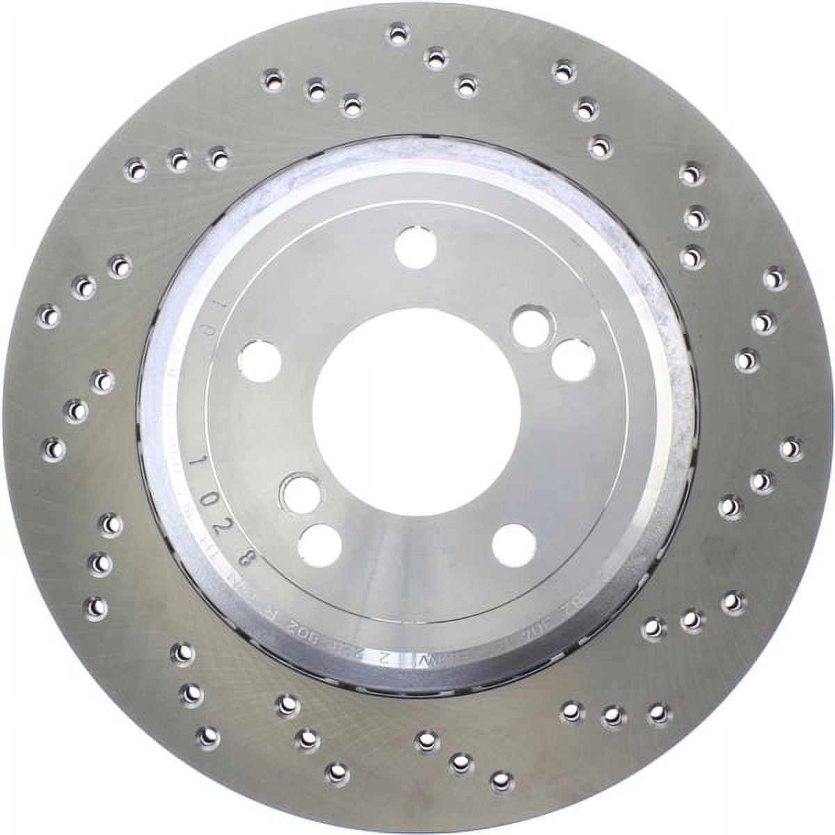 Centric 128.34087 Centric Premium OE Style Cross-Drilled Disc Brake Rotors Fits select: 2006 BMW M3, 2006 BMW M ROADSTER