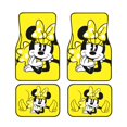 thumbnail image 1 of Cartoon Mickey Mouse And Minnie Mouse Car Floor Mats Universal Floor Mats for Cars Front Rear Car Foot Mats Cute Anime Pattern Car Accessories for Trucks, 1 of 5