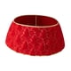 thumbnail image 1 of Falda de árbol de Navidad de felpa Adornos navideños Árboles de Navidad Decoraciones para interiores L Rojo, 1 of 7