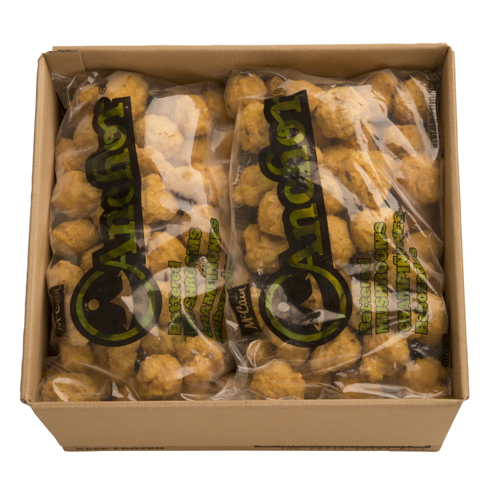 Anchor Battered Mushrooms 40 oz., (Pack of 6)