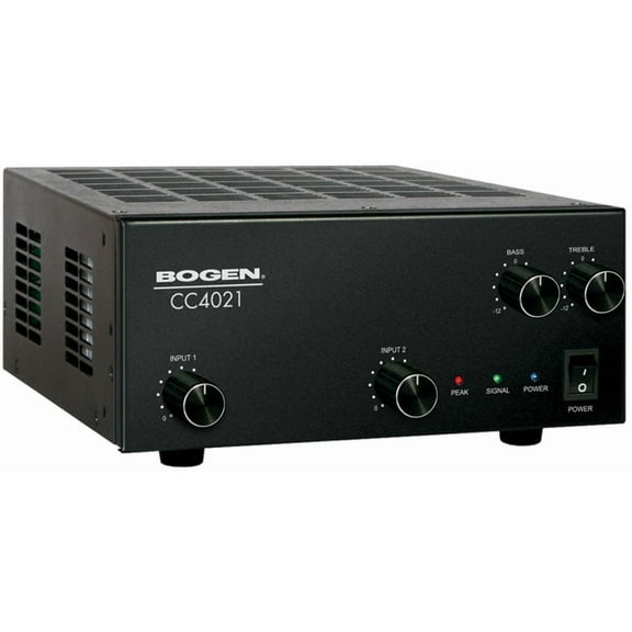 Bogen CC4021 Amplifier, 40 W RMS, 2 Channel