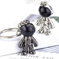 thumbnail image 4 of Astronaut Keychain 3D Cartoon - Decorative Spaceman Key Chain Backpack Charm, 4 of 8