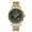 Rose Gold - Black, variant on Men's Chronograph I Gold Date Black Dial Link Watch