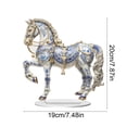 thumbnail image 3 of HuiXinOu 2026 Year of the Horse 2D Acrylic Ornament, Tabletop Decoration Car Rearview Mirror Hanging Pendant, Chinese Zodiac New Year Gift, Home Office Desk Decor, 3 of 6