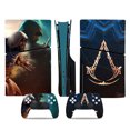 thumbnail image 1 of HHHC Vinyl Skin For PS5 Slim Disk Edition Console And Controllers Mirage, 1 of 5
