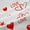 Red White, variant on Manfei Graffiti Hearts Loves Black Out Curtains,Valentine Gift Curtains Pack of 2 (42x63 Each),Red White Bedroom Curtains For Girls Kids,Luxury Bedroom Decor