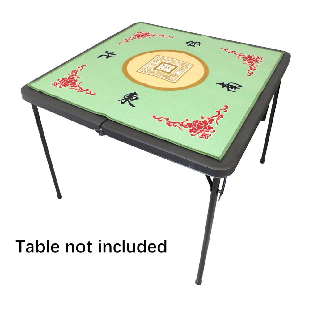 31.5" Table Cover Slip Resistant Mahjong Game / Poker / Dominos