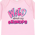 thumbnail image 4 of Inktastic Wild About Grandpa Girls Long Sleeve Baby Bodysuit, 4 of 5