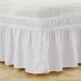 thumbnail image 1 of Herwey Elastic Bed Skirt, Elastic Bed Ruffle,Elastic Polyester Bed Skirt Ruffle Easy Fit Spread Cover Valance, 1 of 8