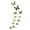 Jaune, variante sur UHUSE Autocollant Lumineux simulation Papillon 3D Tridimensionnel