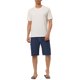 thumbnail image 2 of Pantalones cortos de verano para hombres INSPIRE CHIC para el Día del Padre, con cordón elástico en la cintura, sólidos, para la playa y la natación, 32 Azul oscuro, 2 of 6