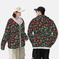 thumbnail image 6 of Xecao Strawberry for Sun Shirt-A lightweight, hoodie-style long-sleeve UV protection garment designed for other outdoor activities., 6 of 9