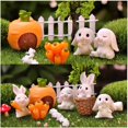thumbnail image 3 of Modelos De Conejitos En Miniatura, Estatuilla De Animales, Juego De Juegos De Adornos En Miniatura Para El Hogar, Decoración De Casa De Muñecas De Hadas Diy Methold HA035029-00, 3 of 6