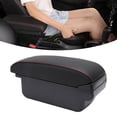 thumbnail image 3 of Center Console Storage Box, PU Leather Armrest Box Wear  Large Storage Space Soft  Designed Perfect Fit  For Car, 3 of 8