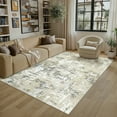 thumbnail image 2 of WIPONKEN 5x7 Area Rug for Living Room and Bedroom, Washable Modern Abstract Low-Pile Mat with Non-Slip Backing, 2 of 5