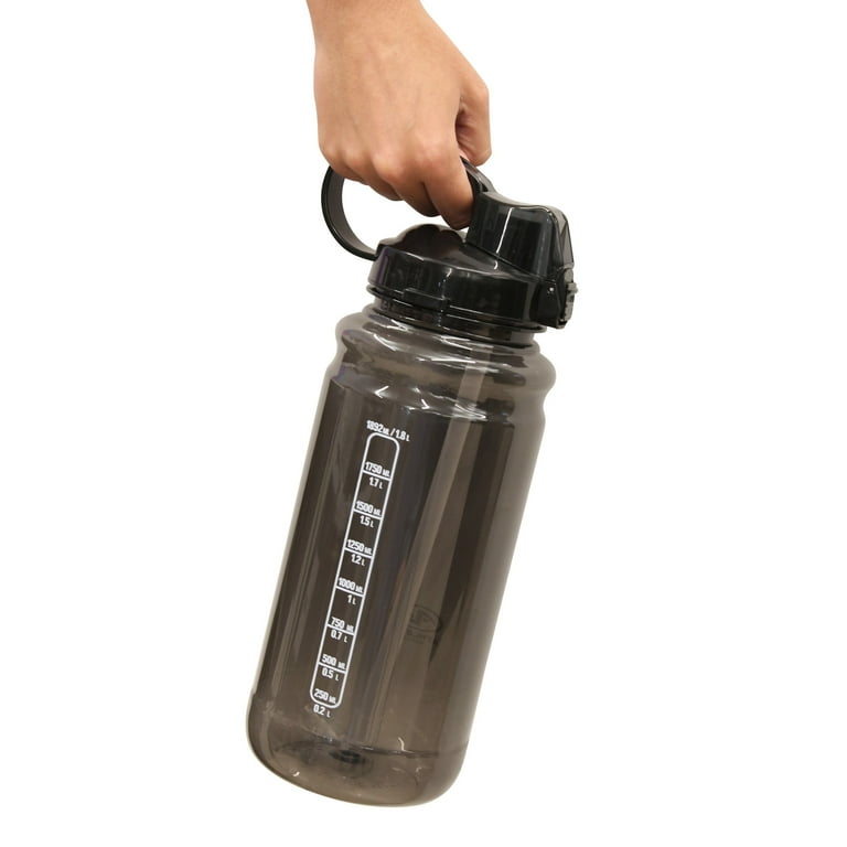 Athletic Works 64oz Bottle w/ Pop Straw - BPA Free Plastic