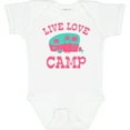 thumbnail image 3 of Inktastic Live Love Camp Rv Girls Baby Bodysuit, 3 of 5