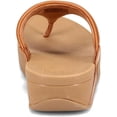 thumbnail image 7 of FITFLOP Women's Lulu Leather Toepost, Color: Light Tan, Size: 6.5 (I88-592-045), 7 of 7