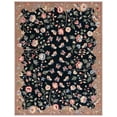 thumbnail image 2 of Safavieh Chelsea Cordelia Floral Area Rug, Black/Brown, 8' x 10', 2 of 10