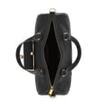 thumbnail image 5 of Free Assembly Women's Faux Leather Frame Satchel Handbag, Black, 5 of 6