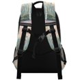 thumbnail image 3 of FORMRS Unisex Backpack Elementary School Travel Bookbag with Reflective Stripes, Night Deer, 3 of 7
