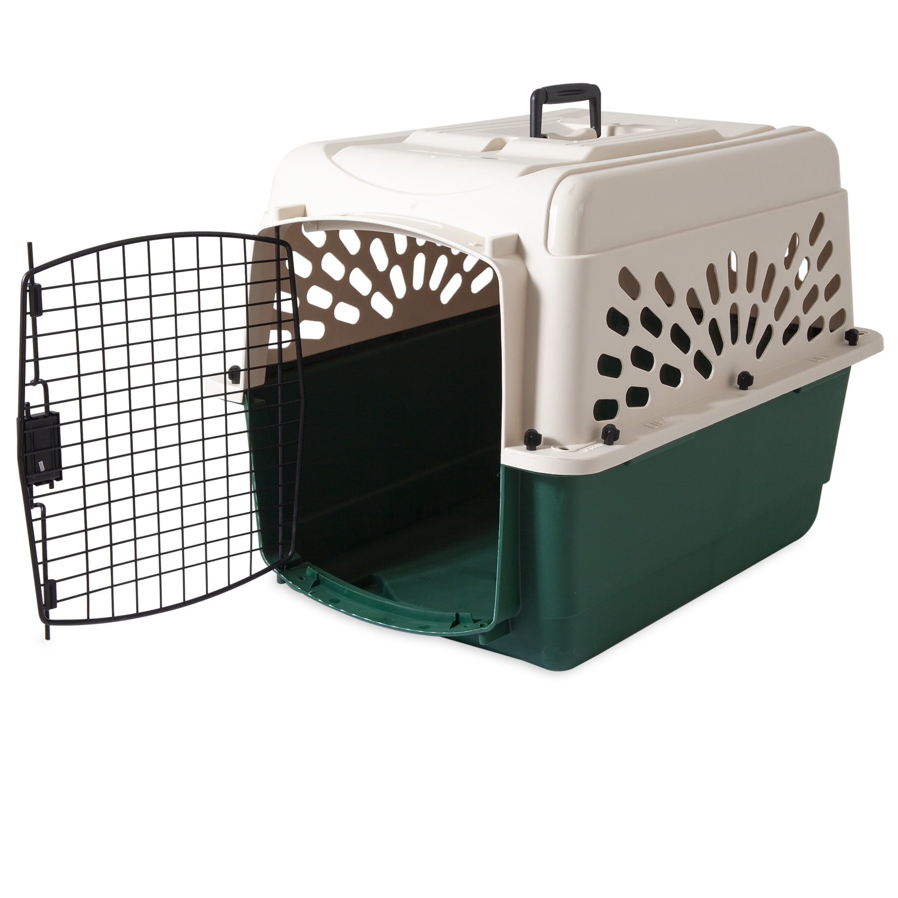 plastic puppy crate