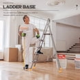 thumbnail image 3 of Shisuyan Non Skid Ladder Feet Pad Orange 2Set 3.7X2.5X2.5In, 3 of 9