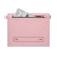 thumbnail image 6 of Allytech Handbag Case for iPad 9/8/7 Gen 2021/2020/2019 with Card Slots Zipper Pocket Kicktand Function Crossbody Shoulder Strap Handstrap Phone Bag Case for iPad 10.2 2021/2020/2019,Pink, 6 of 8