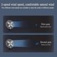 thumbnail image 5 of Fan Car Fan,12v/24v Rotatable Powerful Quiet Ventilation Electric With Strong Wind Silent With Adjust-able Cigare-tte Lighter Plug,aluminum Alloy Fan, 5 of 5
