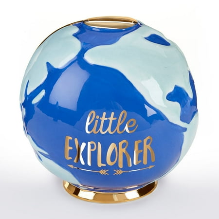 Little Explorer Globe Porcelain Bank
