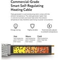 thumbnail image 2 of RoofMate Heating Cable for Roof&Gutter De-Icing (120V, 75 Ft), 2 of 5